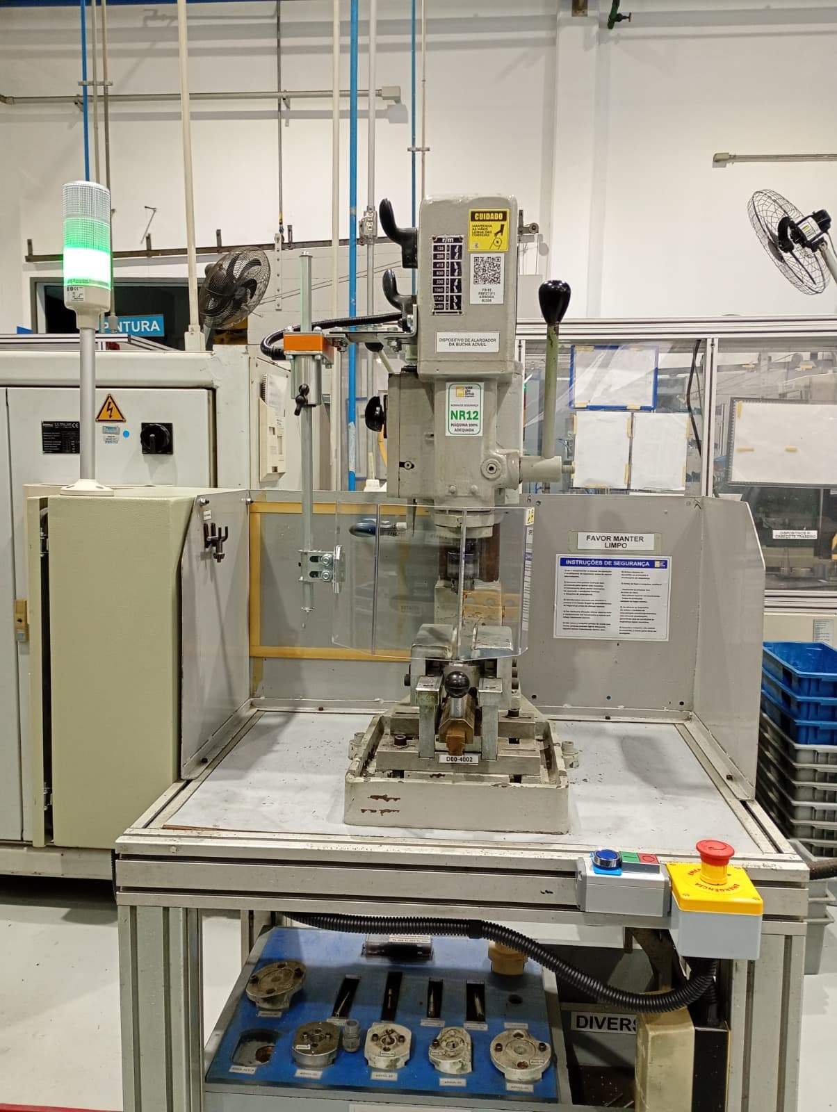 Máquina adequada NR-12